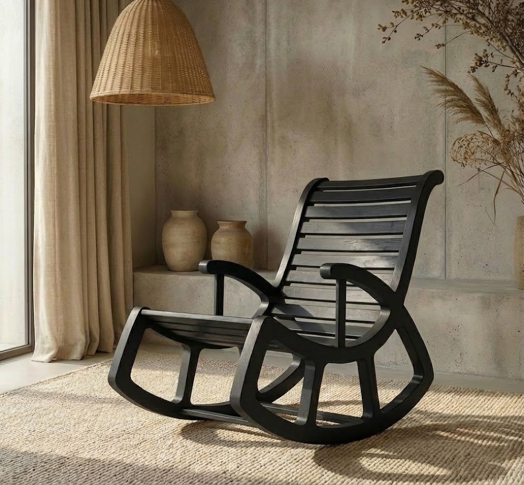 Viking Rocking Chair | Wide Profile Plywood Lounger